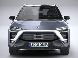 NIO ES8 2021 3D 模型