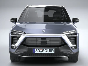 NIO ES8 2021 3D Model