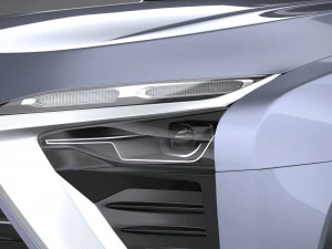 NIO ES8 2021 3D Model