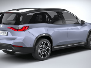 NIO ES8 2021 3D 模型