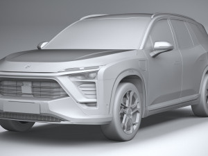 NIO ES8 2021 3D 模型
