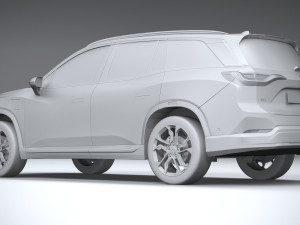 NIO ES8 2021 3D 模型
