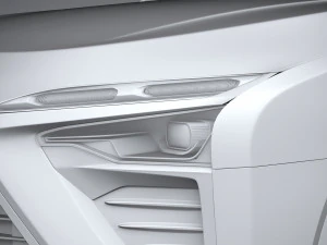 NIO ES8 2021 3D Model