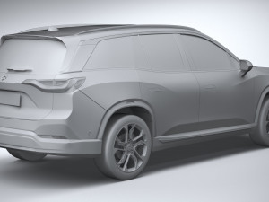 NIO ES8 2021 3D 模型