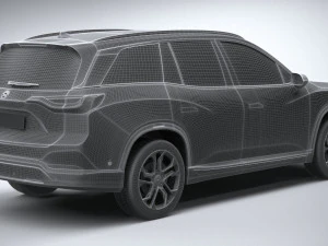 NIO ES8 2021 3D Model