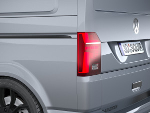 Volkswagen Transporter T6 1 Sportline 2022 3D मॉडल