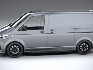 Volkswagen Transporter T6 1 Sportline 2022 3D मॉडल