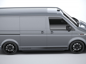 Volkswagen Transporter T6 1 Sportline 2022 3D मॉडल
