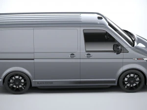 Volkswagen Transporter T6 1 Sportline 2022 3D Model