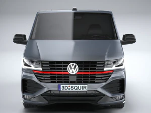 Volkswagen Transporter T6 1 Sportline 2022 3D Model