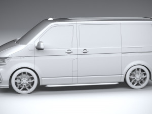 Volkswagen Transporter T6 1 Sportline 2022 3D मॉडल