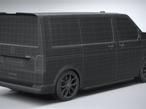 Volkswagen Transporter T6 1 Sportline 2022 3D मॉडल