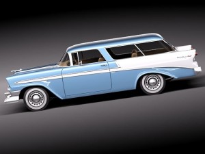 Chevrolet Nomad 1956 3D Model