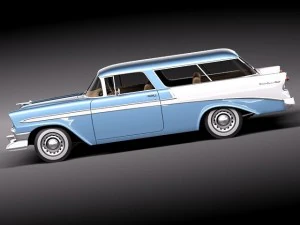 Chevrolet Nomad 1956 3D Model