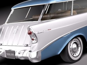 Chevrolet Nomad 1956 3D Model