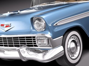 Chevrolet Nomad 1956 3D Model