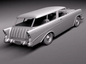 Chevrolet Nomad 1956 3D Model