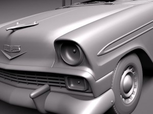 Chevrolet Nomad 1956 3D Model