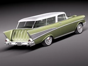 Chevrolet Nomad 1957 3D Model