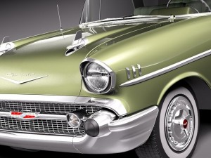 Chevrolet Nomad 1957 Modèle 3D