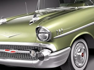 Chevrolet Nomad 1957 3D Model
