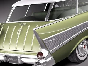 Chevrolet Nomad 1957 3D Model