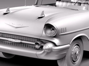 Chevrolet Nomad 1957 3D Model
