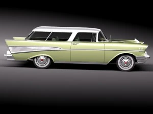 Chevrolet Nomad 1957 3D Model