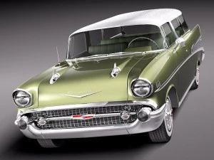 Chevrolet Nomad 1957 3D Model