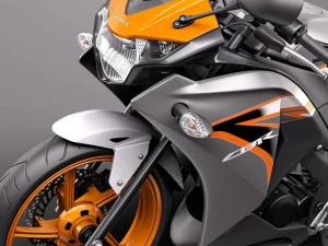 Honda CBR 125R 2011 3D Model