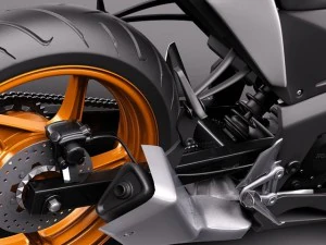 Honda CBR 125R 2011 3D Model