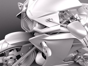 Honda CBR 125R 2011 3D Модель