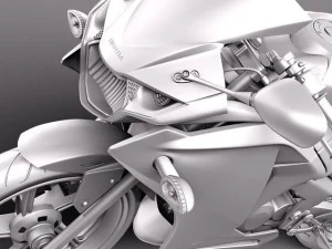 Honda CBR 125R 2011 3D Model