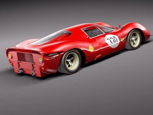 Ferrari P330 P3 1966 3D Model