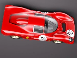 Ferrari P330 P3 1966 3D Model