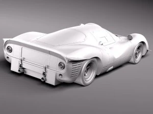 Ferrari P330 P3 1966 3D Model