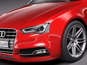 Audi S5 Convertible 2012 3D Модель