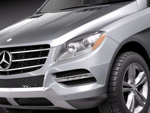Mercedes-Benz M-class 2012 3D Model