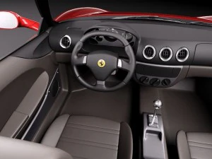 Ferrari 360 Spider Convertible 3D Model