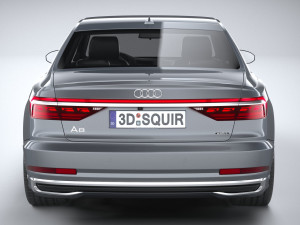 Audi A8 2022 3D Model