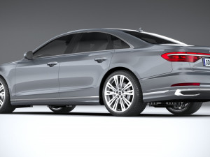 Audi A8 2022 3D Model