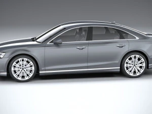 아우디 A8 2022 3D 모델