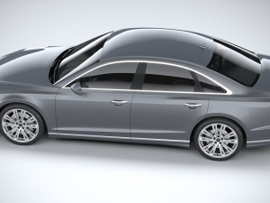 Audi A8 2022 3D Model
