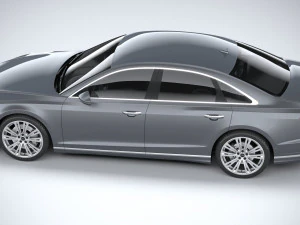아우디 A8 2022 3D 모델