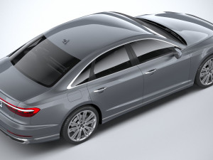 Audi A8 2022 3D Model