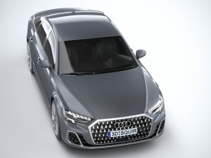 Audi A8 2022 3D Model