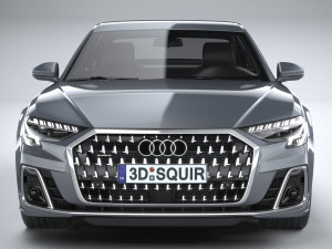 Audi A8 2022 3D Model
