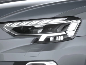 아우디 A8 2022 3D 모델