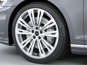 Audi A8 2022 3D Model