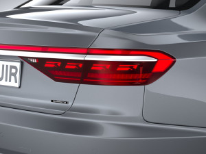 Audi A8 2022 3D Model